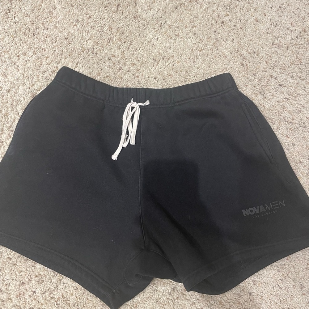 Fashion Nova Men Black Athletic Shorts